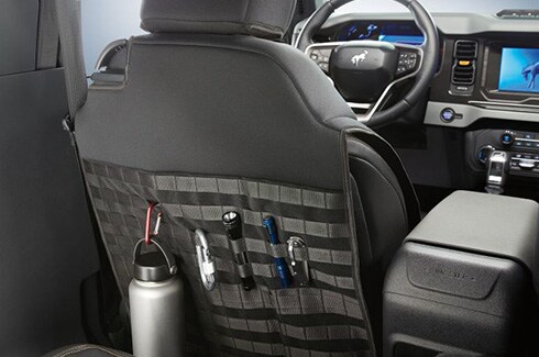 Descubre Accesorios Ford Bronco en PR, Fundas Asientos Neopreno Coverking, Correas Molle, Frontal